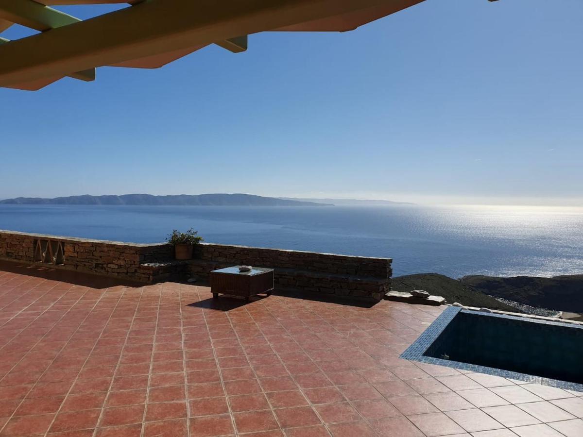 Breathtaking Seaview Villa In A Serene Scenery Chavouna Екстериор снимка